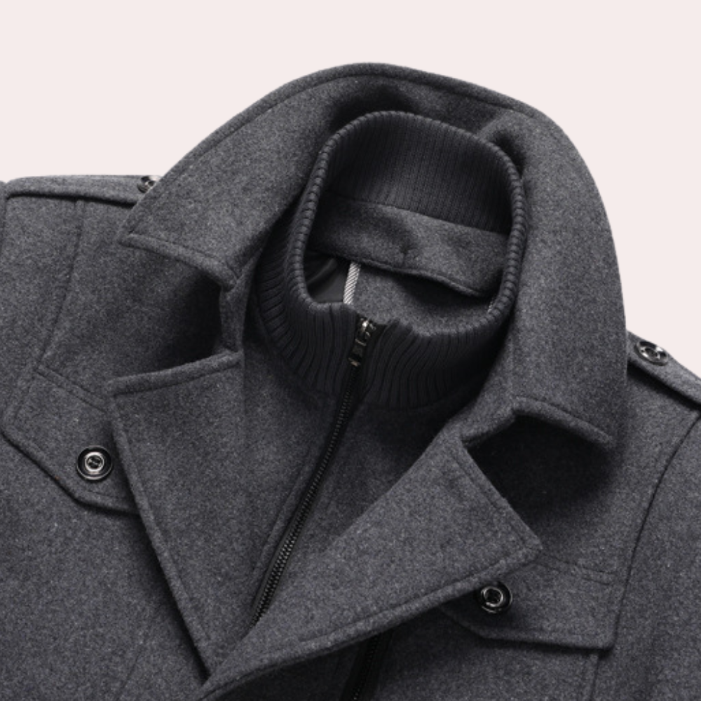 Men's Double Layer Winter Coat Warm
