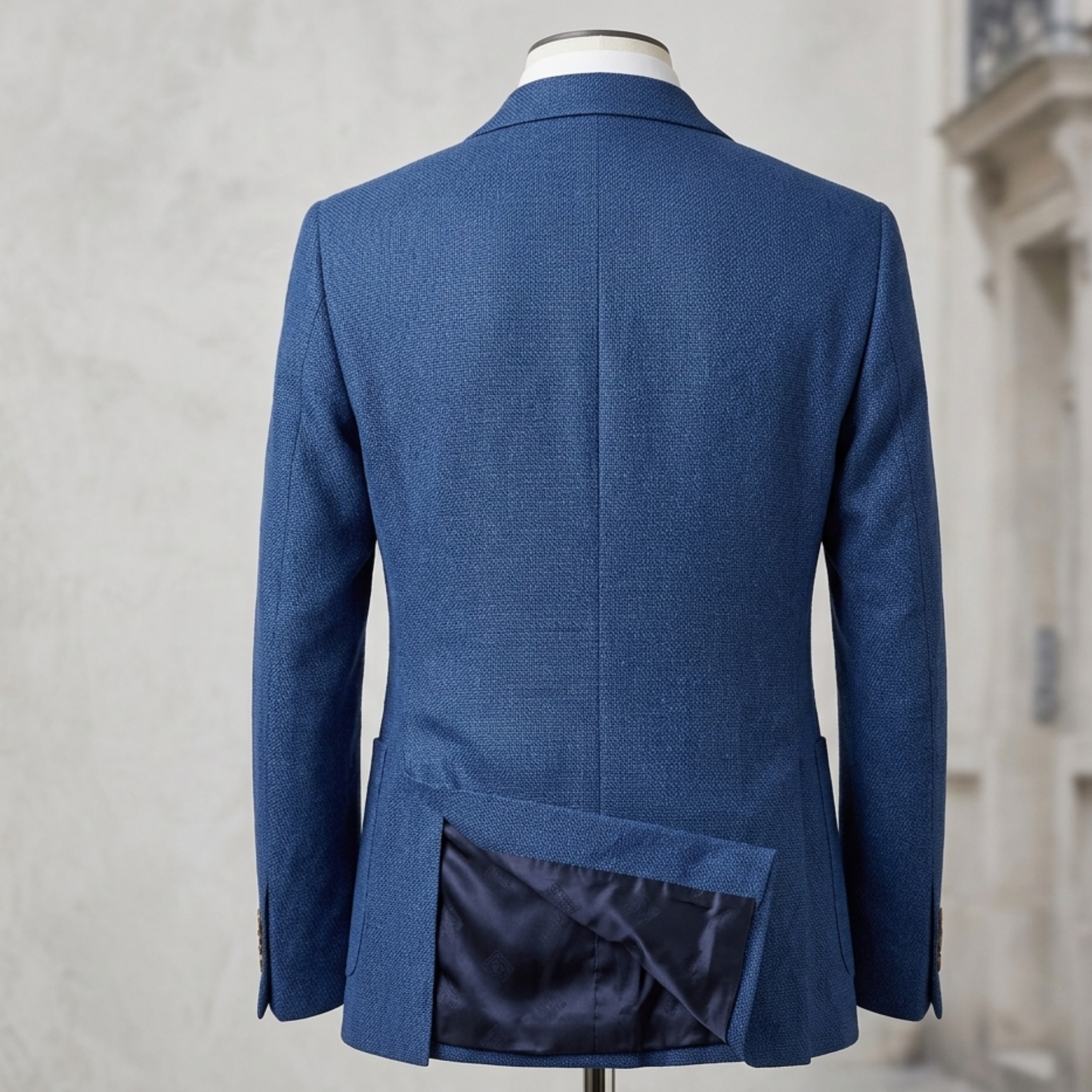 Men’s Slim Fit Blazer Two-Button Casual Suit Jacket