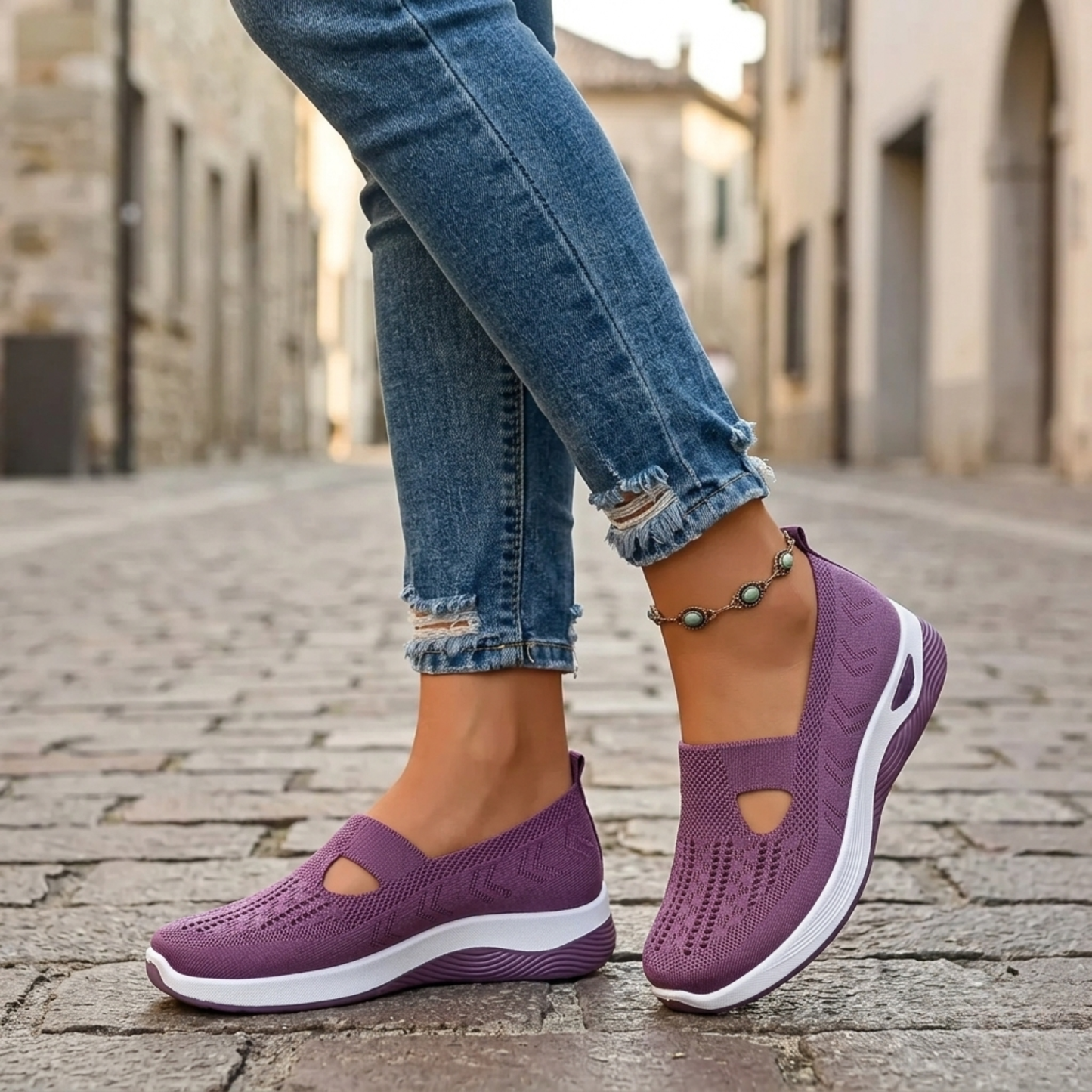 Women’s Knit Slip-On Sneakers