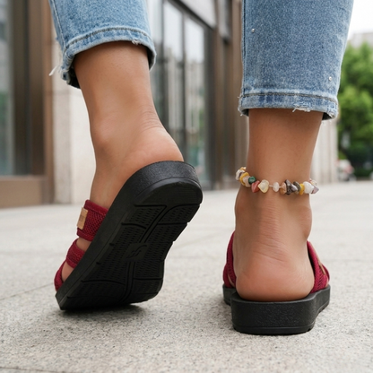 Women’s Casual Slide Sandals Open Toe Flats