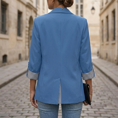 Women’s Blazer Casual Open Front Long Sleeve Suit Jacket