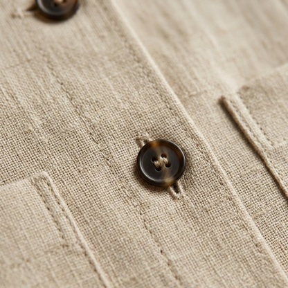 Sleeveless Linen Top Women Button Front Summer Blouse