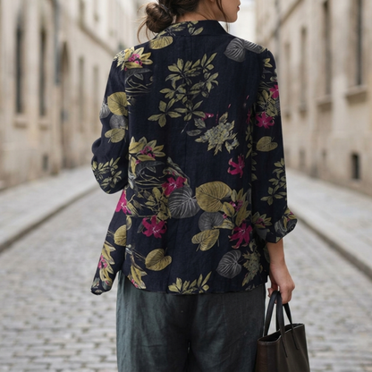 Women’s Floral Print Casual Patterned Blazer