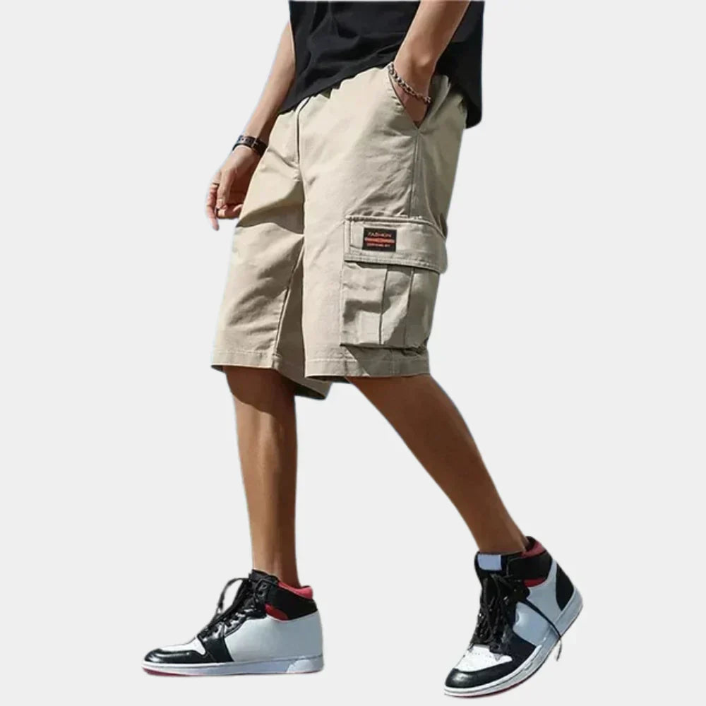 Men's Cargo Shorts Multiple Pockets - VibreMode