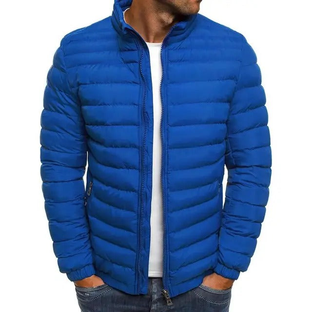 Men's Mid Season Jacket Stand Up Collar