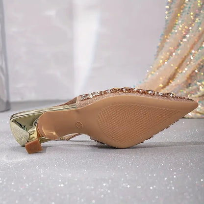 Women's High Heel Slim Evening Shoes