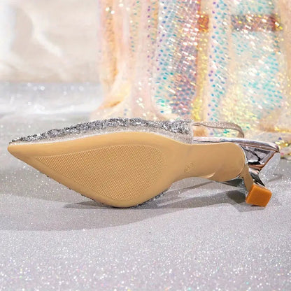 Women's High Heel Slim Evening Shoes