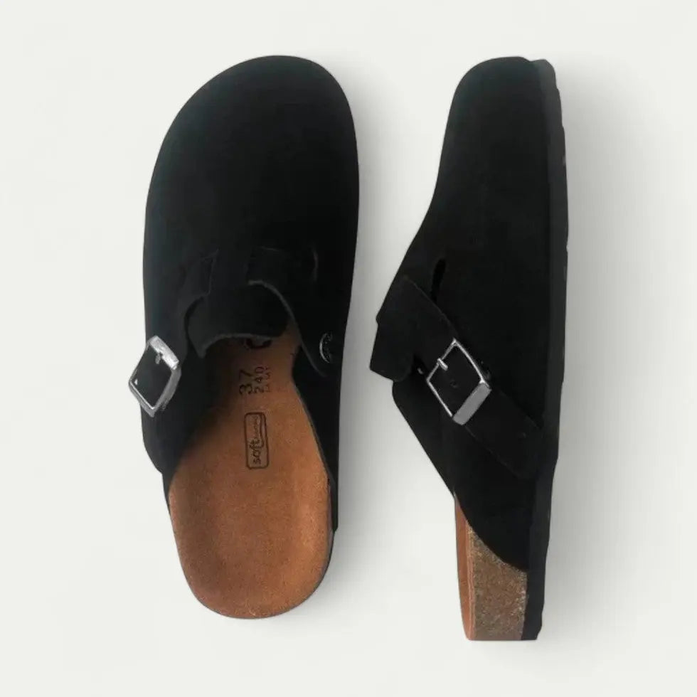 Women's Adjustable Buckle Clogs Comfortable - VibreMode