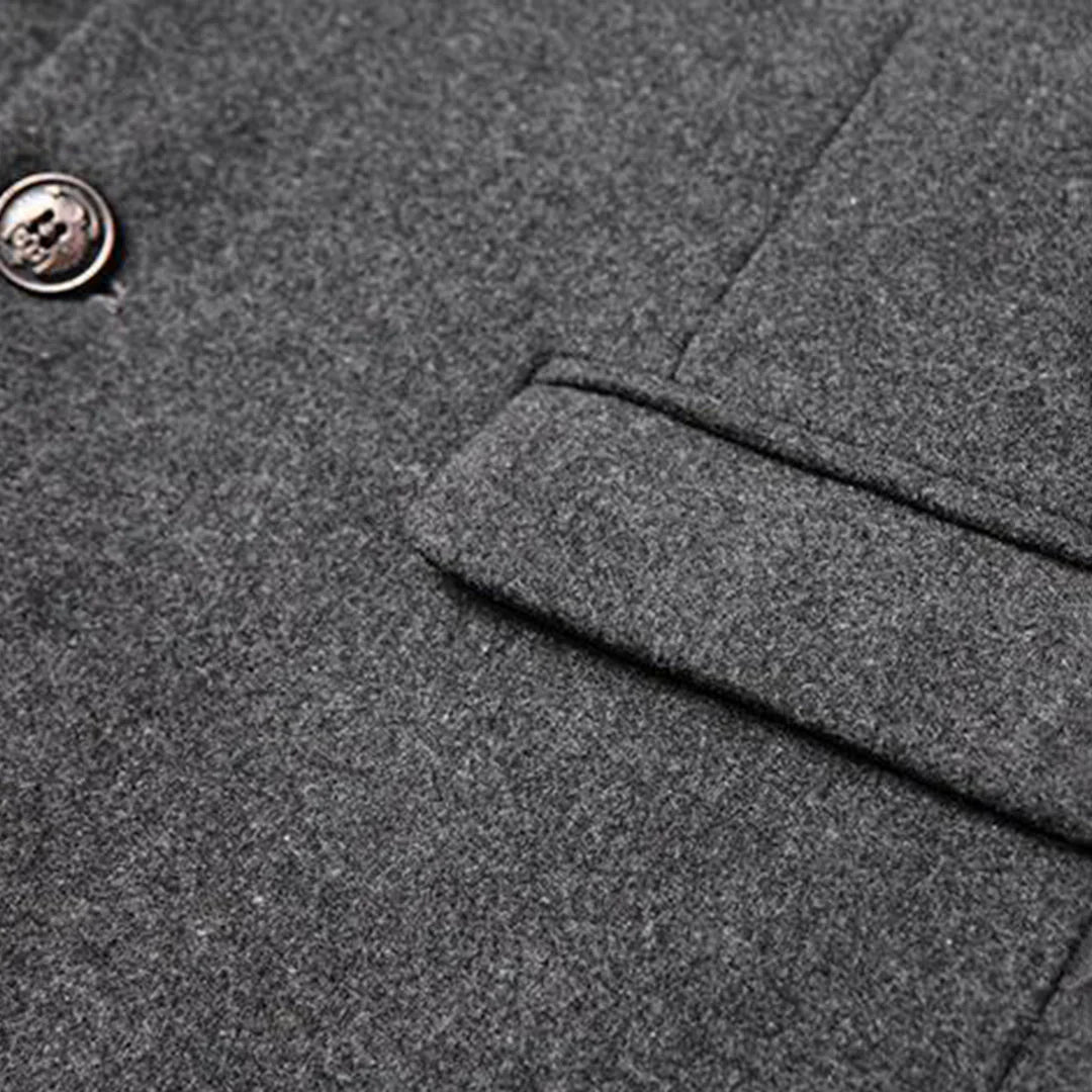 Men's Long Formal Coat Timeless Elegance