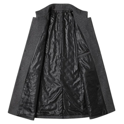 Alexander Men's Formal Long Coat Timeless Elegance