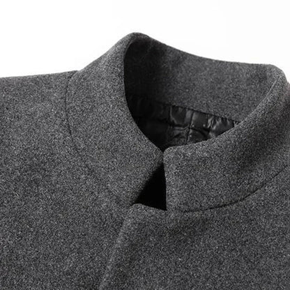 Men's Long Formal Coat Timeless Elegance