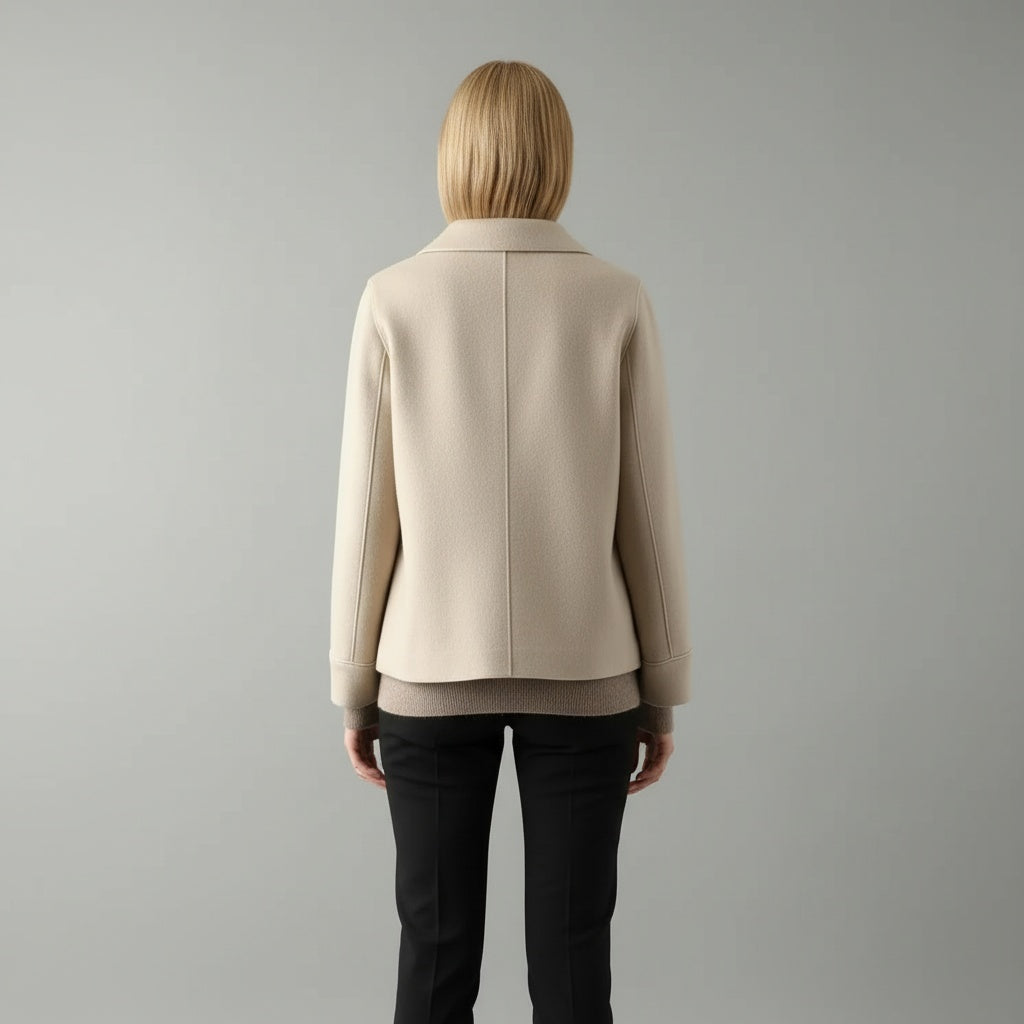 Warm Women's Button Down Winter Coat