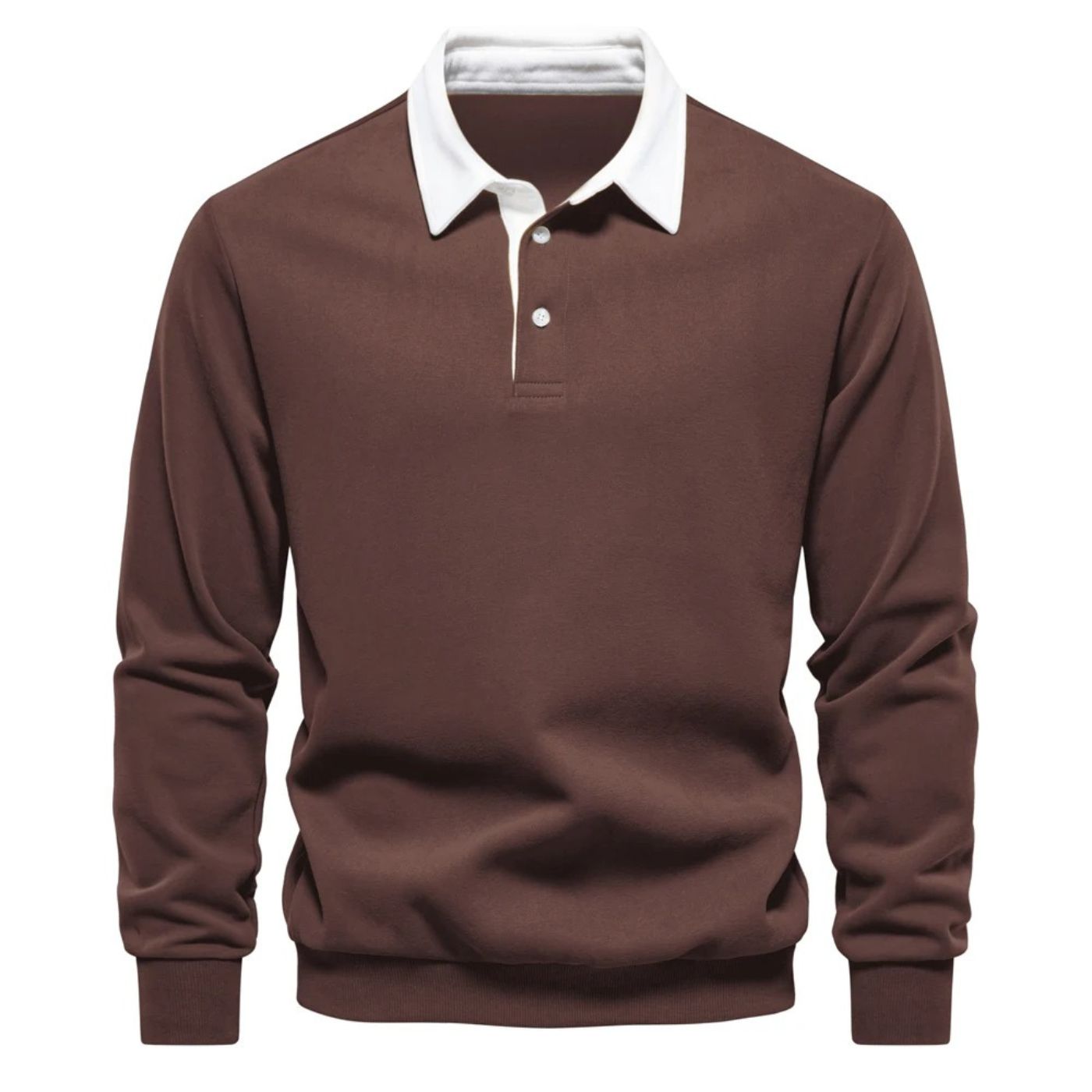Classic Crew Neck Long Sleeve Top - VibreMode