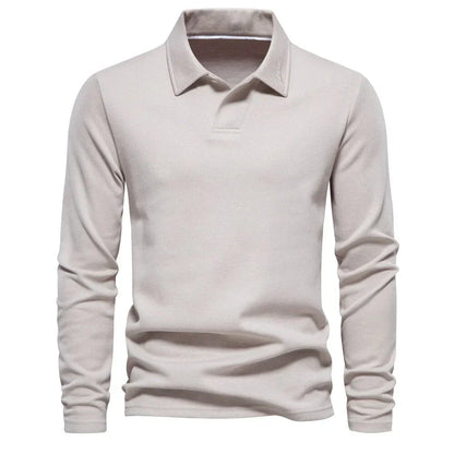 Men's Polo Sweater Casual Cotton Comfortable