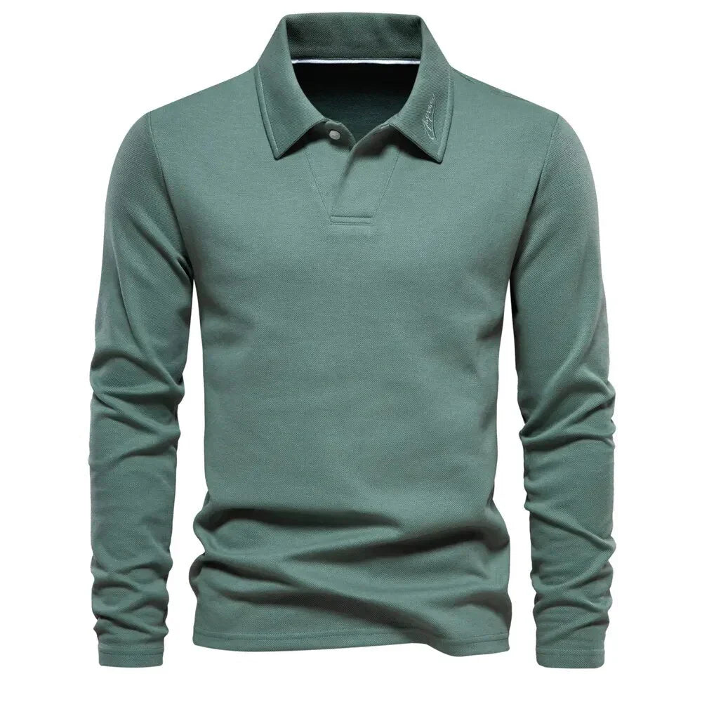 Men's Polo Sweater Casual Comfortable