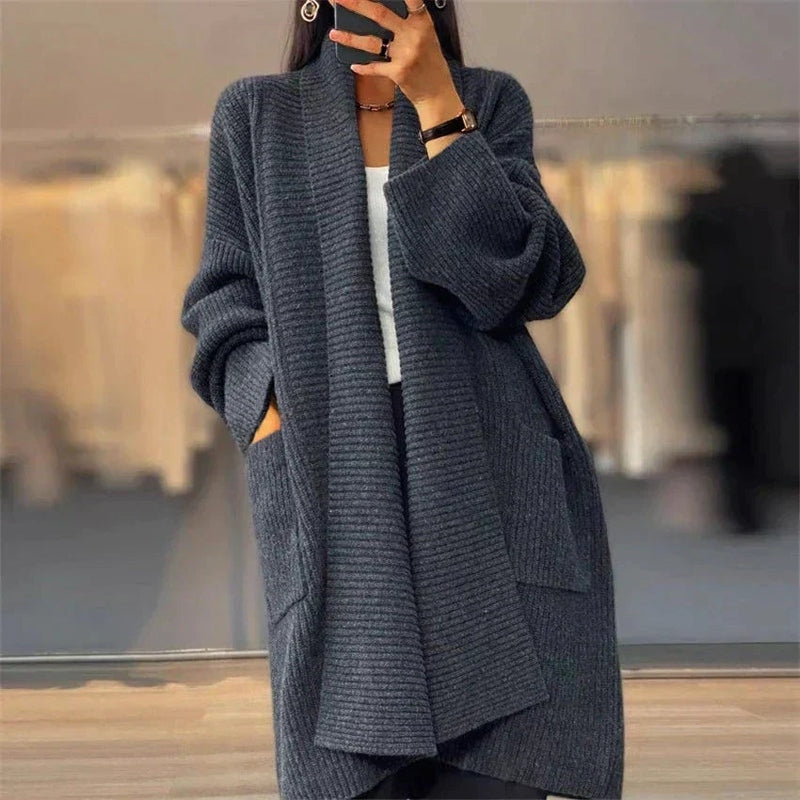 Women's Knitted Cardigan Jacket Soft Cozy