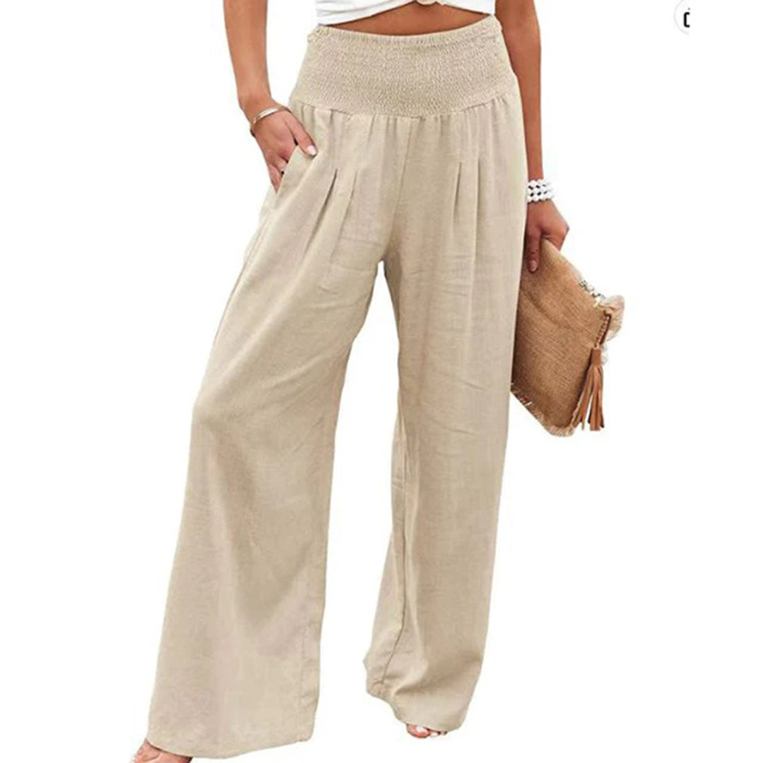 Women's Linen Stretch Pants