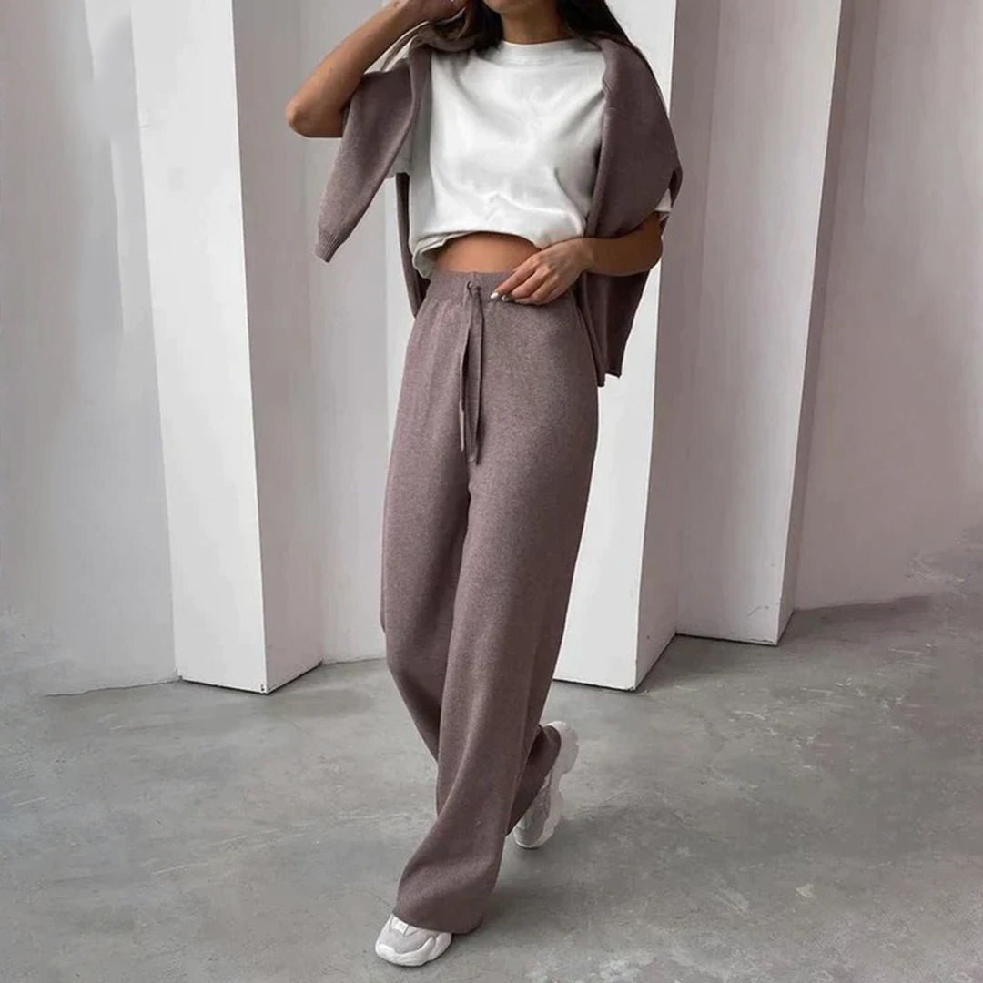 Women's Cashmere Sets Soft Comfortable