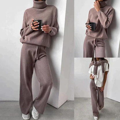 Women's Cashmere Sets Soft Comfortable