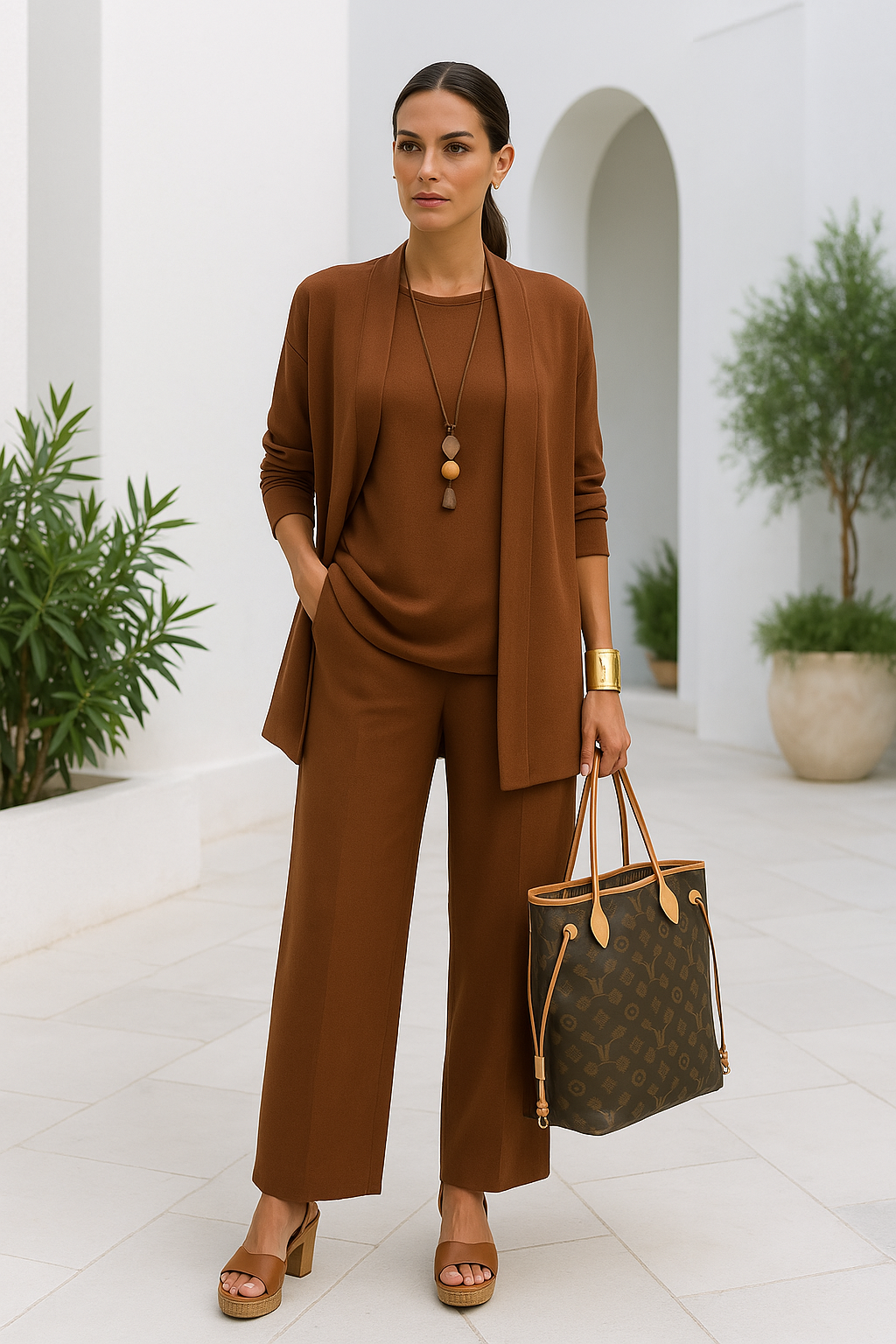 Stylish Ladies 3 Piece Spring Outfit Set