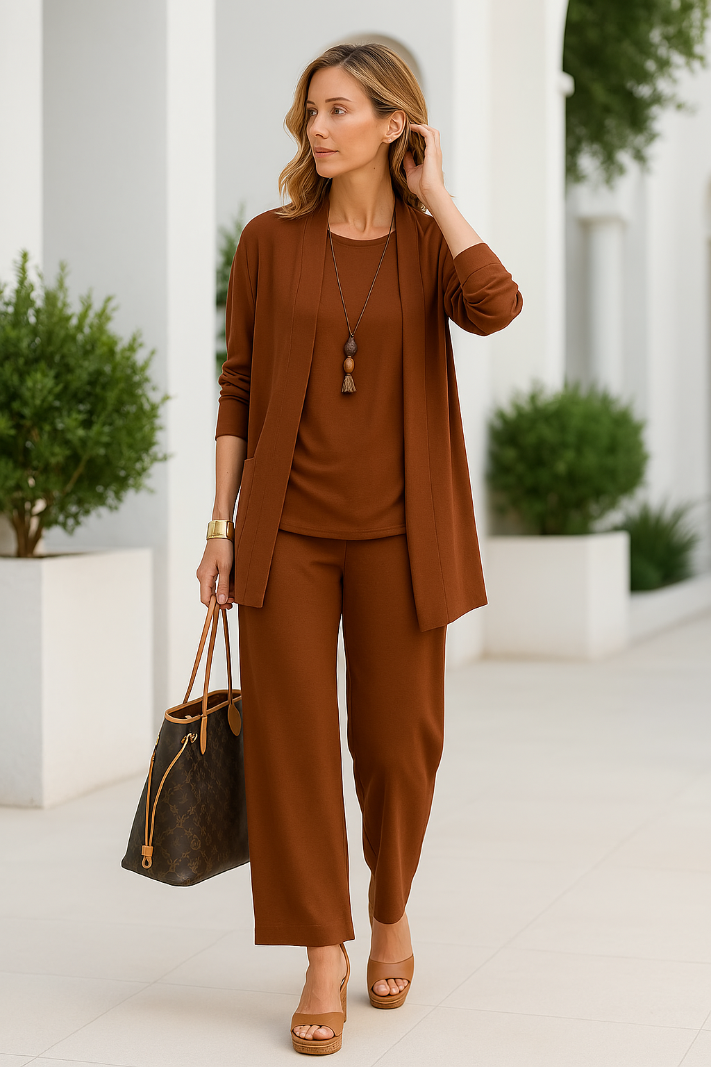 Stylish Ladies 3 Piece Spring Outfit Set
