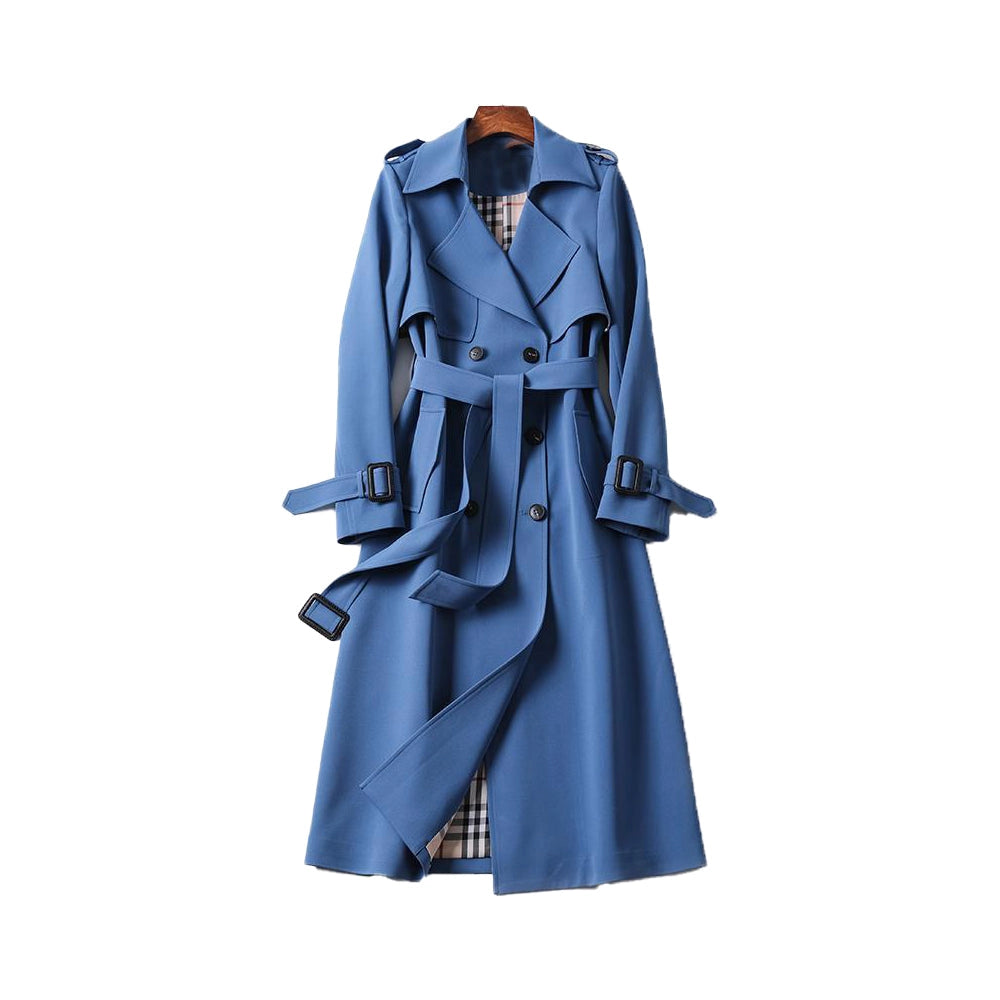 Timeless Waterproof Long Trench Coat