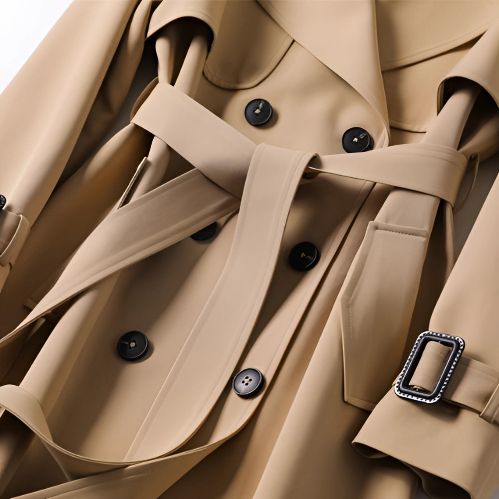 Timeless Waterproof Long Trench Coat