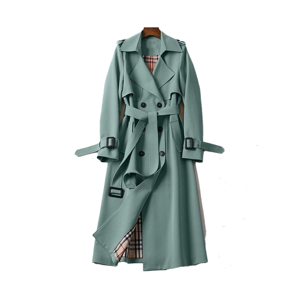 Timeless Waterproof Long Trench Coat