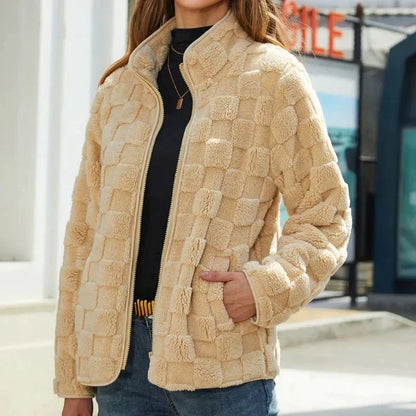 Women's Short Fleece Jacket Super Soft - VibreMode