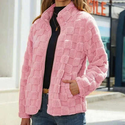 Women's Short Fleece Jacket Super Soft