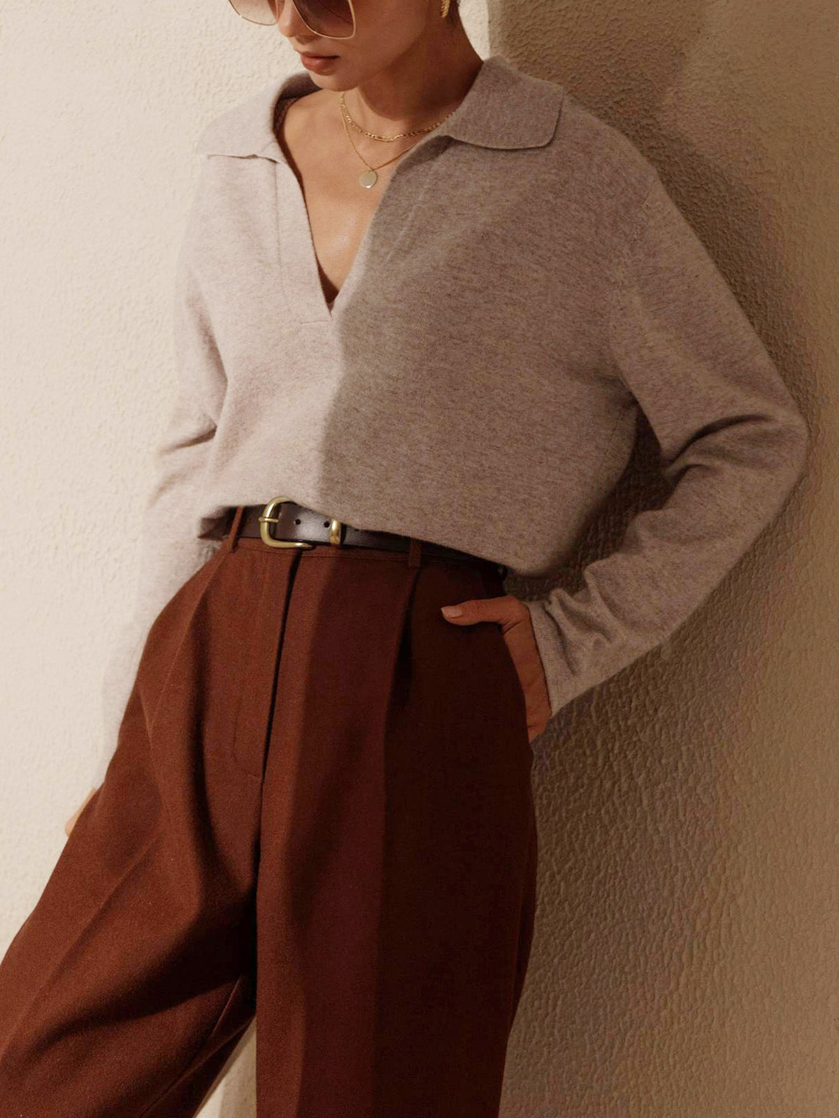 Women's V-Neck Sweater