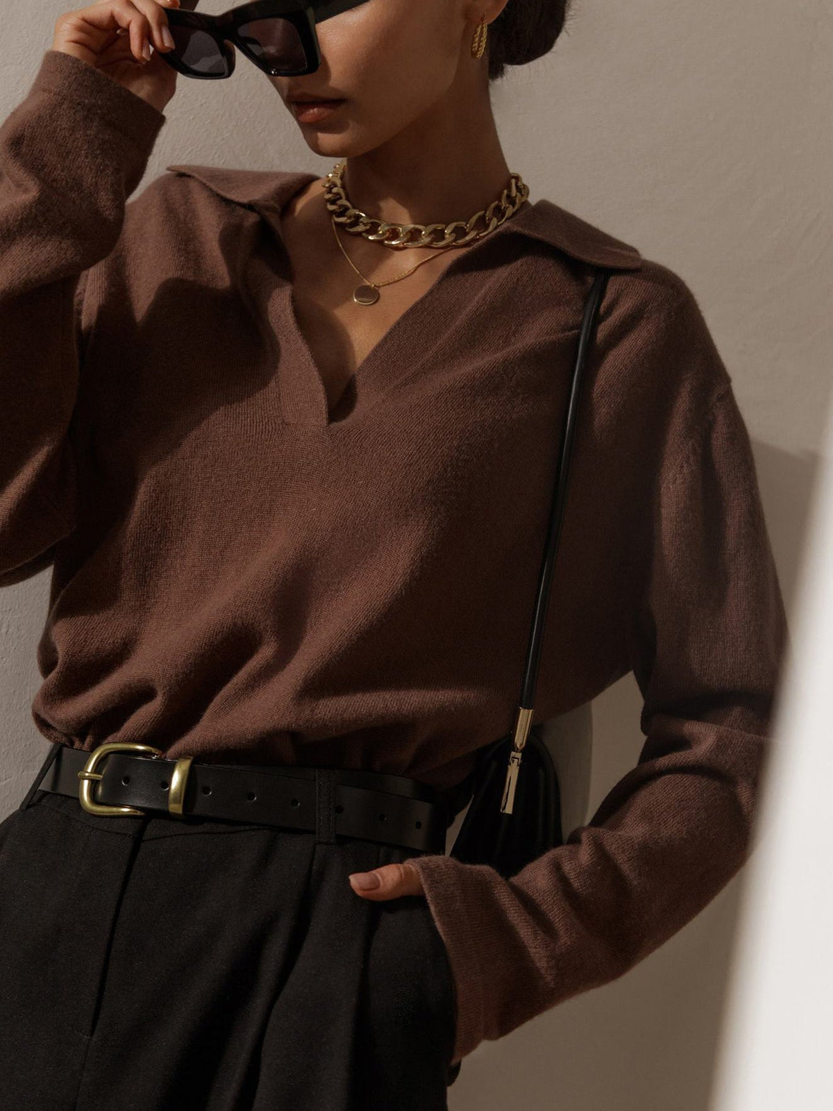 Women's V-Neck Sweater