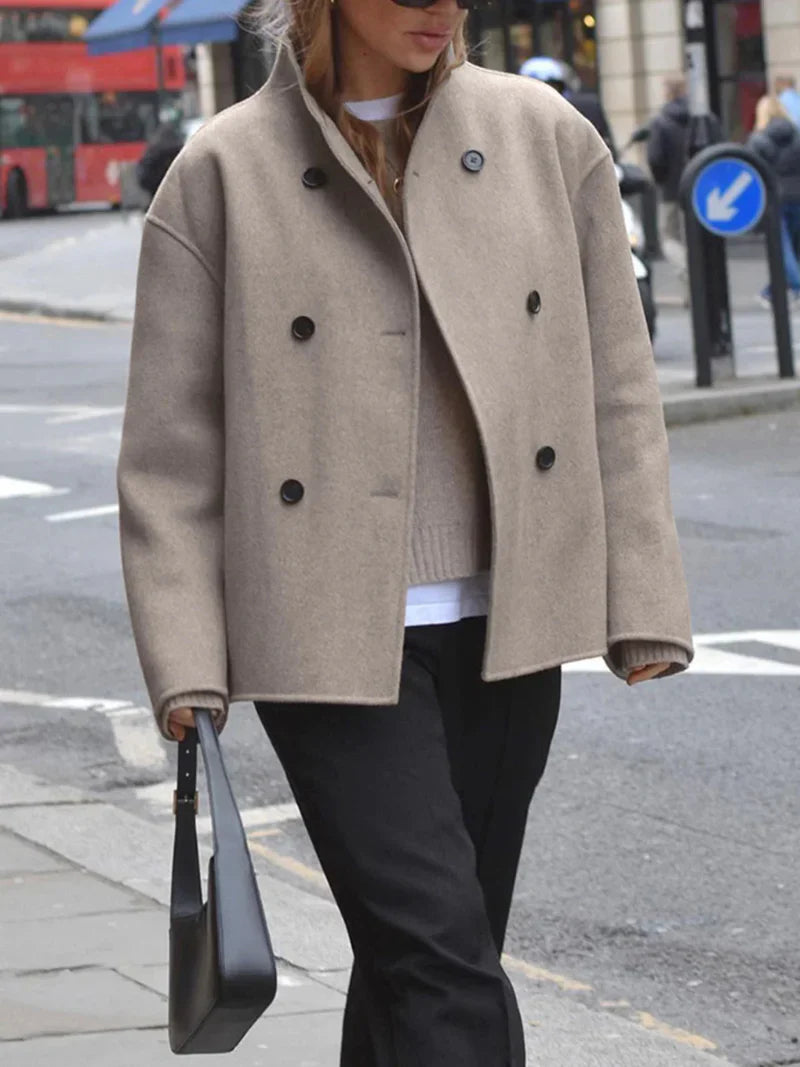 Women's Wool Short Jacket - VibreMode