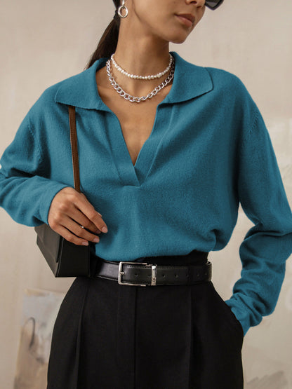 Women's V-Neck Sweater