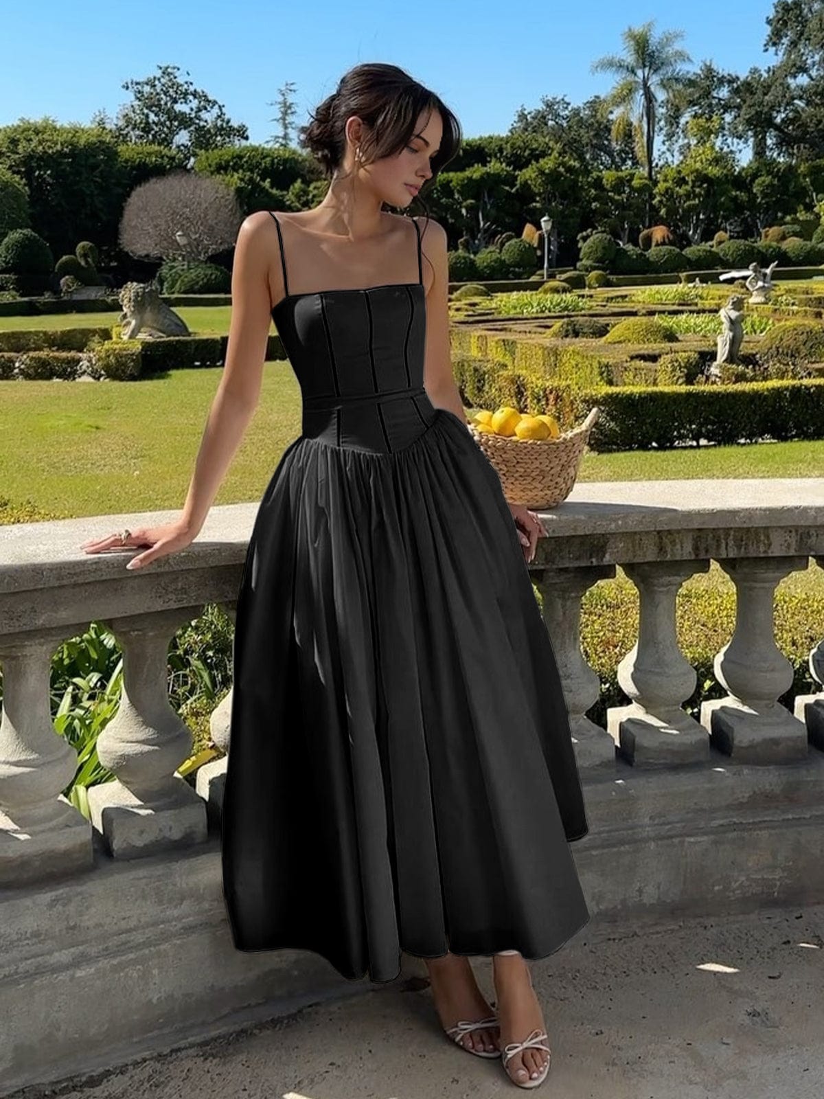 Elegant Ladies Lace Wedding Guest Dress