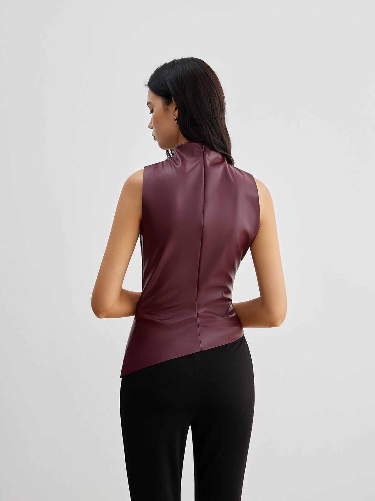 Ella | Women's Trendy Tank High Neck Summer Top