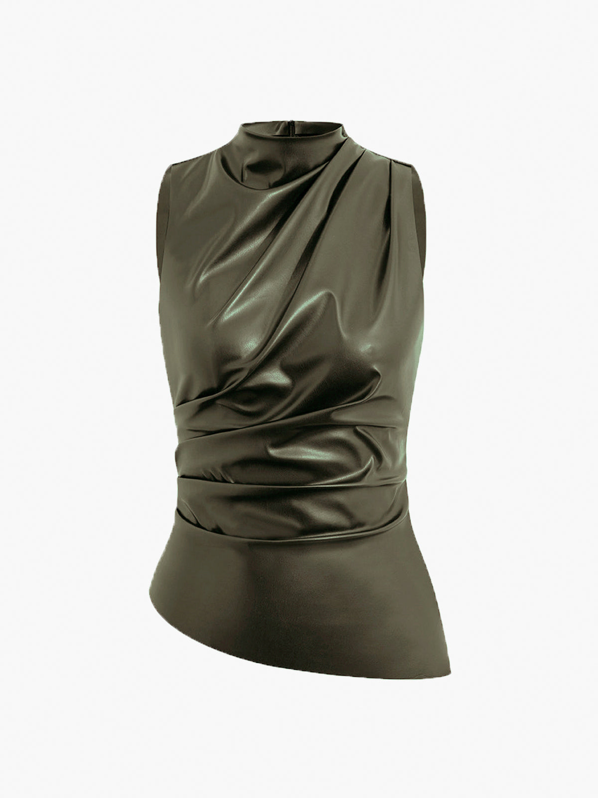Ella | Women's Trendy Tank High Neck Summer Top