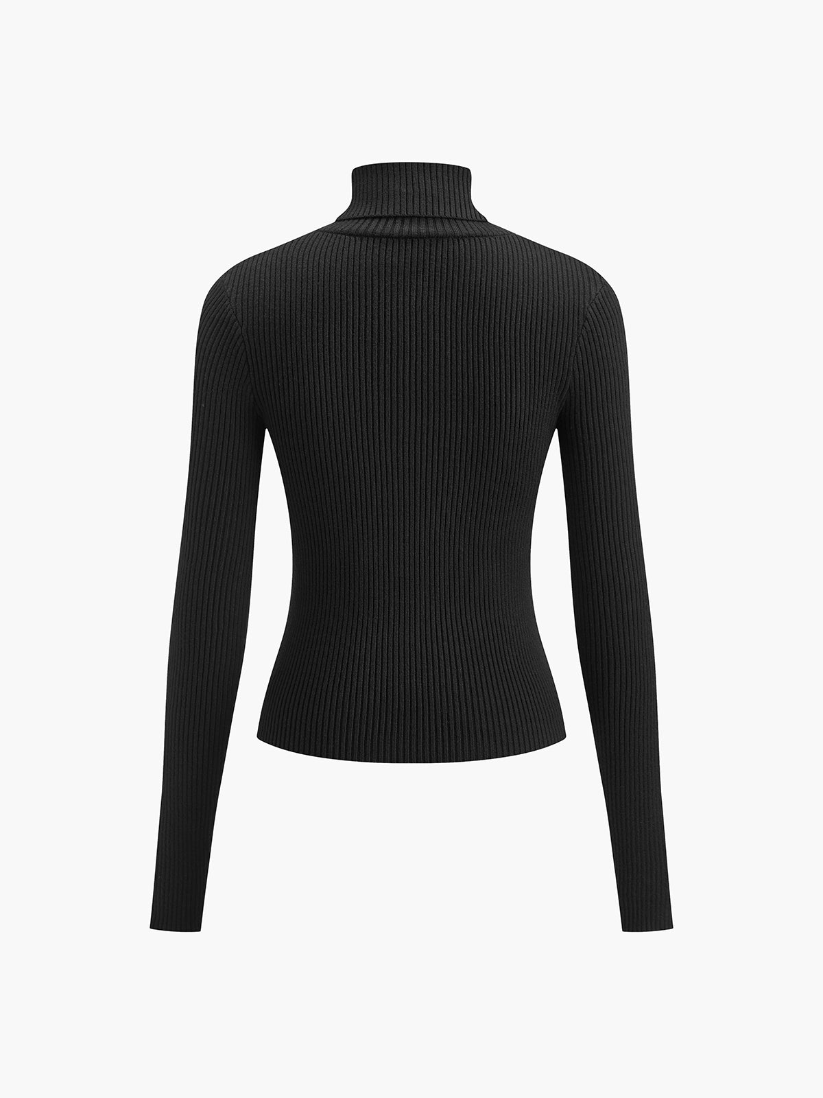 Soft Women's Lightweight Long Sleeve Turtleneck Top