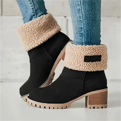 Debbs | Ladies Warm Water Resistant Ankle Boots