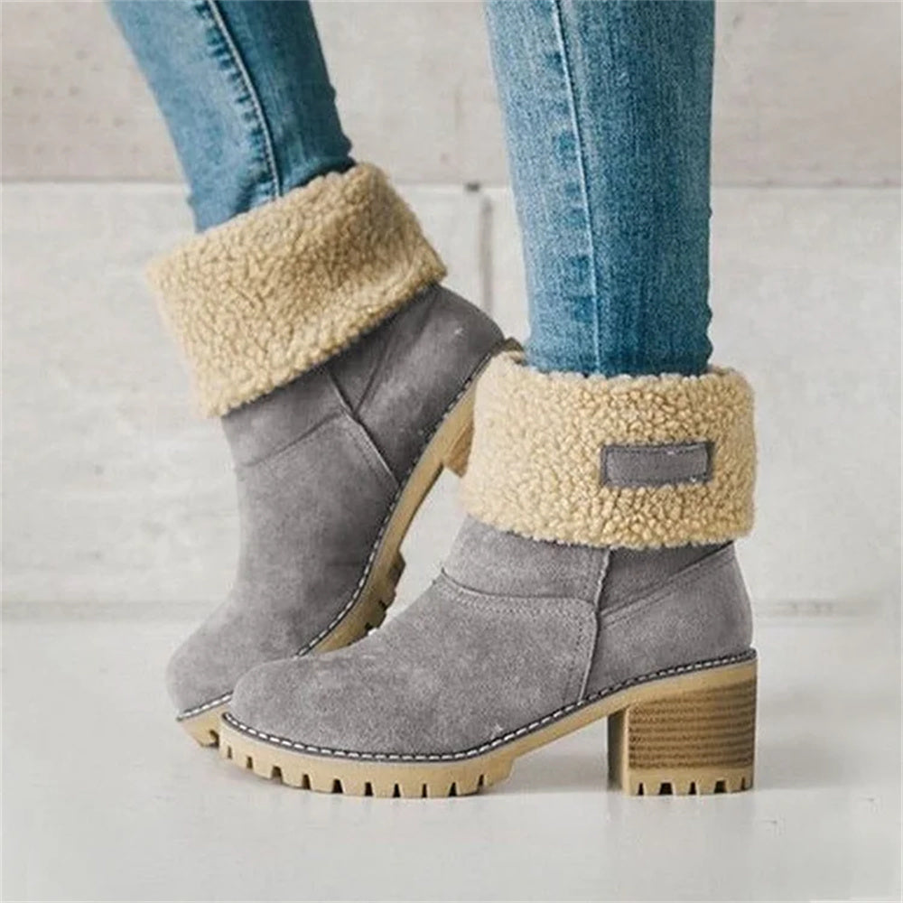 Debbs | Ladies Warm Water Resistant Ankle Boots