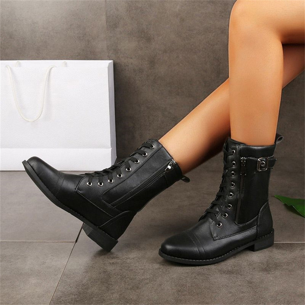 Comfortable Ankle Zip Up Support Boots
