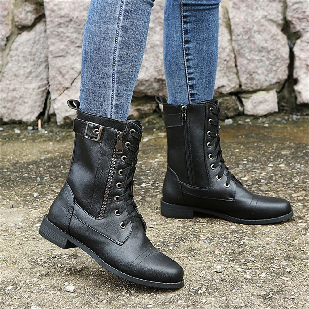 Comfortable Ankle Zip Up Support Boots