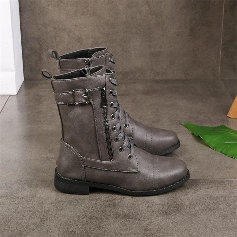 Comfortable Ankle Zip Up Support Boots
