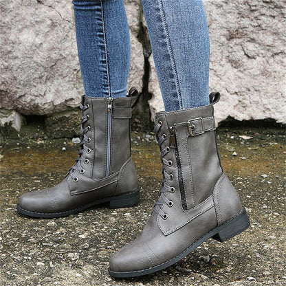 Comfortable Ankle Zip Up Support Boots