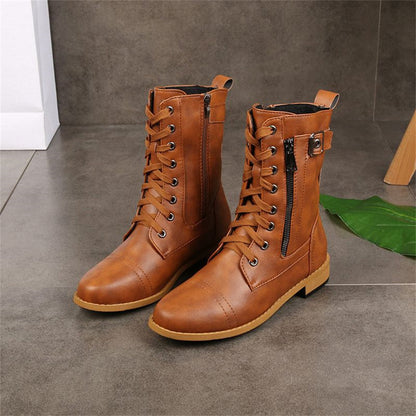 Comfortable Ankle Zip Up Support Boots