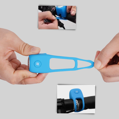 Compact Silicone Bike Horn Clear Sound