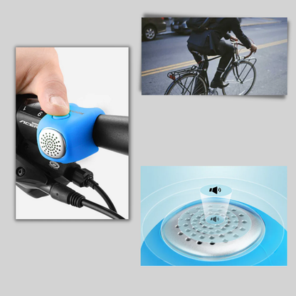 Compact Silicone Bike Horn Clear Sound
