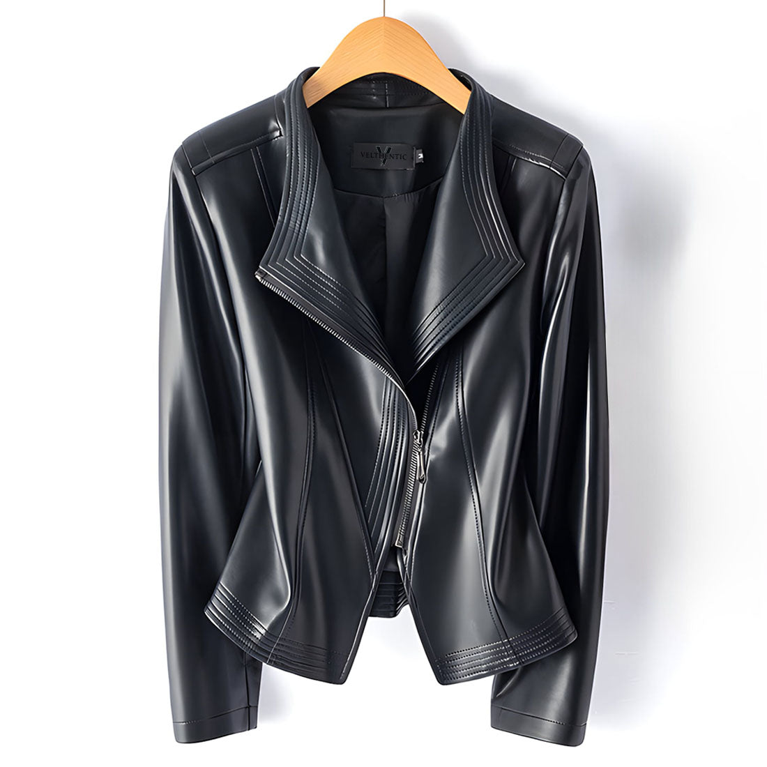 Madona Women's Sheepskin Biker Jacket