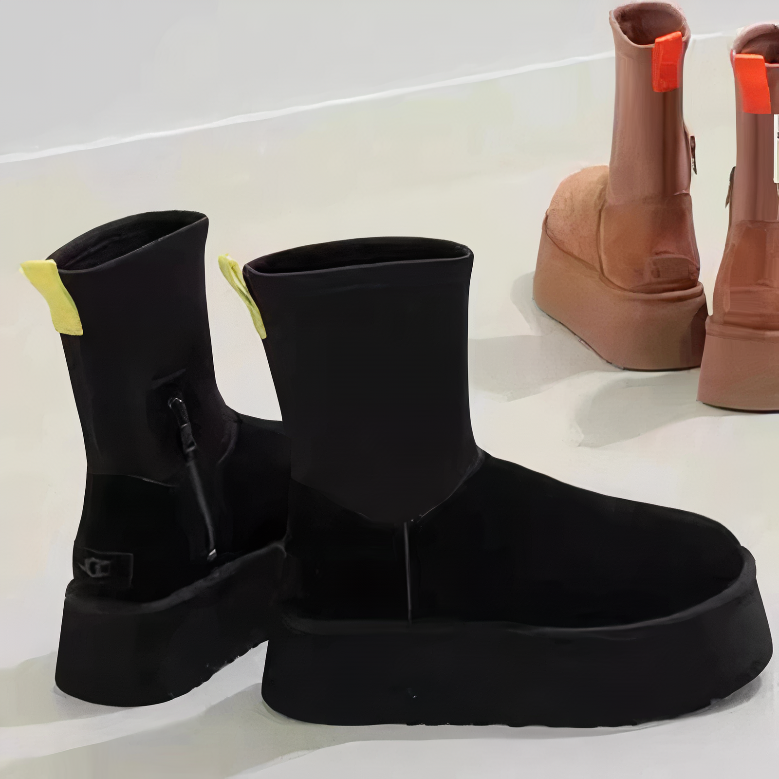 Women's Fur Lined Boots - VibreMode