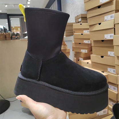 Warm Faux Fur Winter Boots for Women